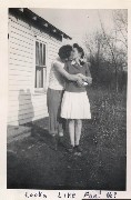 Parents Bruce Julia (Judy) Kish Dorrough 1947 honeymoon